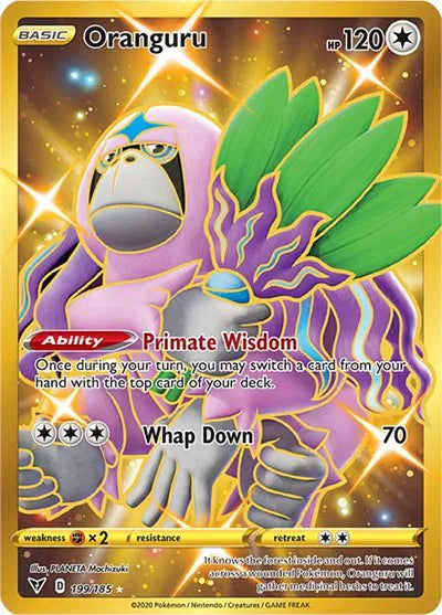 Oranguru Pokemon Card