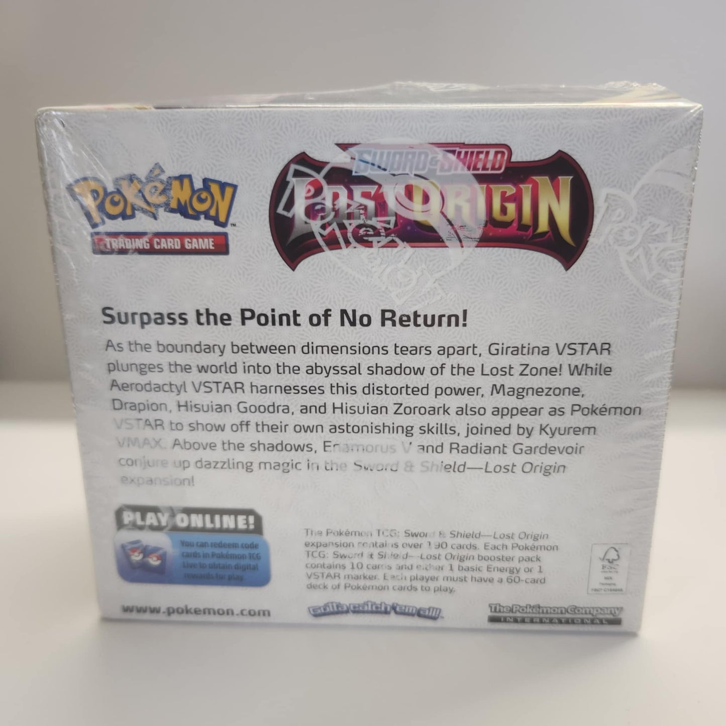 Lost Origin Booster Box - Sword & Shield - SWSH11