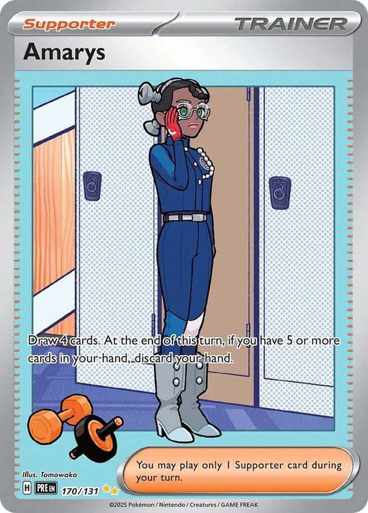 English Amarys special illustration rare pokemon card