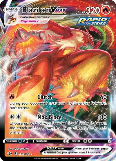 Blaziken Vmax Pokemon Card
