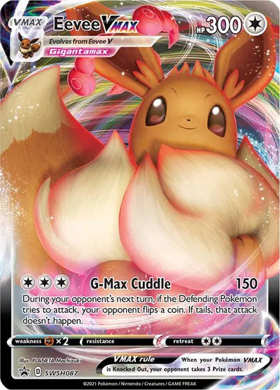 Eevee Vmax Pokemon Card