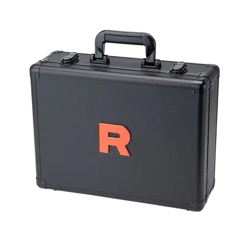 Japanese Glory of team rocket breifcase from Scarlet and violet sv10. Contains a booster box inside