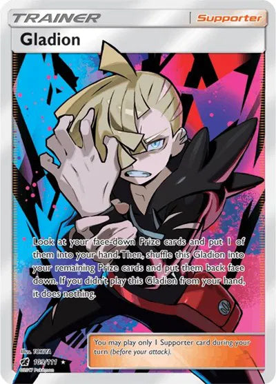 Gladion Pokemon Card