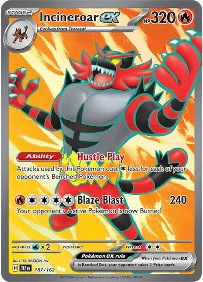 Incineroar Pokemon Card