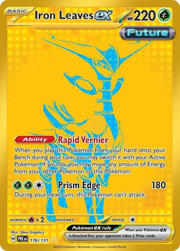Iron Leaves Pokemon Card