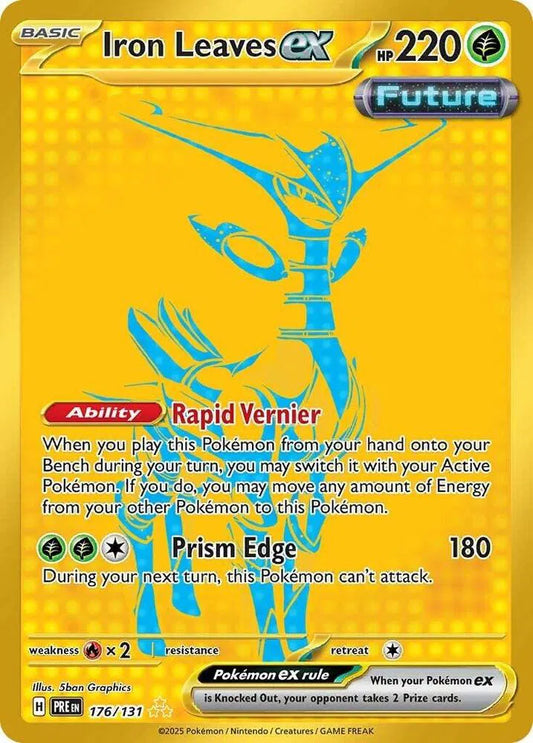 Iron Leaves Pokemon Card