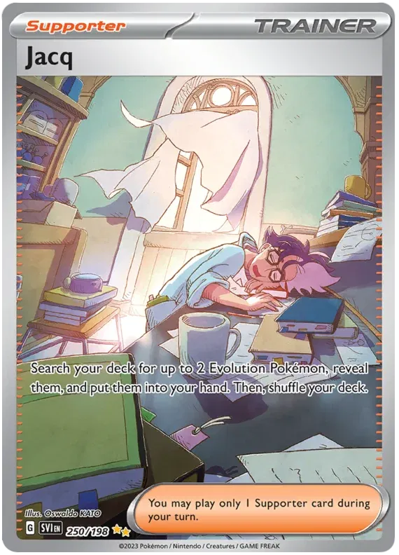 Jacq SIR Pokemon Card