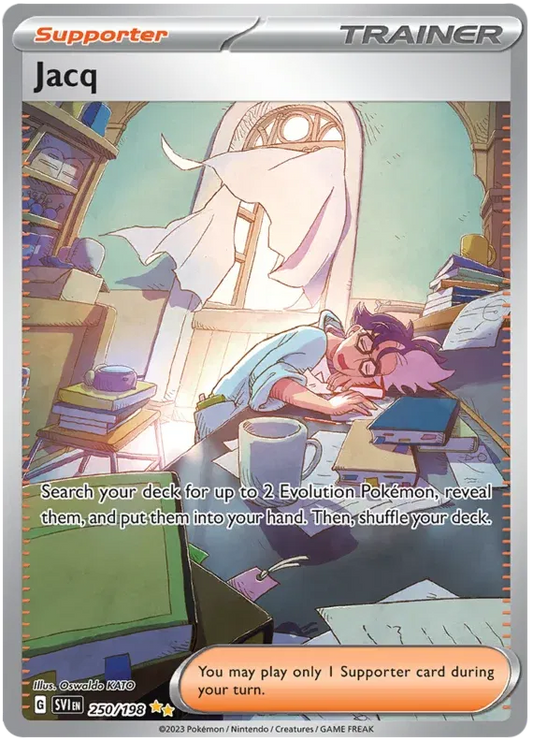 Jacq SIR Pokemon Card
