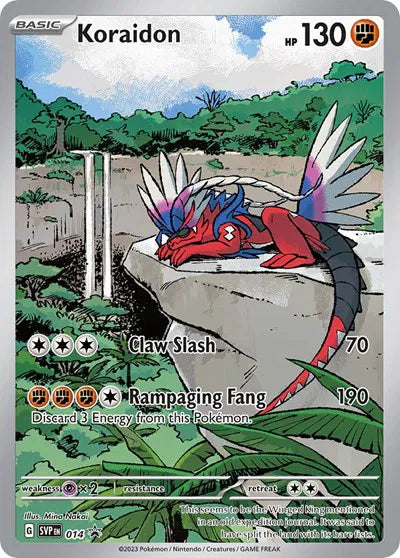 Koraidon Pokemon Card