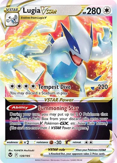 Lugia VSTAR Pokemon Card