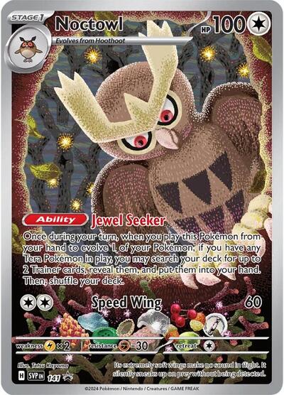 Noctowl Pokemon Card