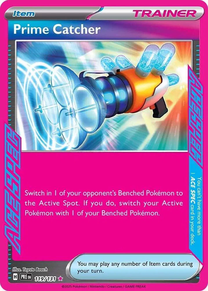 Prime Catcher Pokemon Card