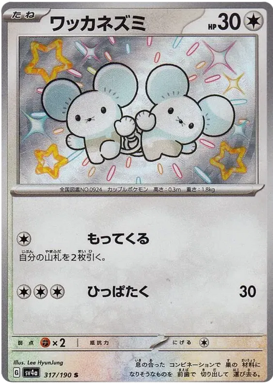 Tandemaus - Shiny - Shiny Treasure EX - 317/190