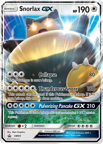 Snorlax GX Pokemon Card