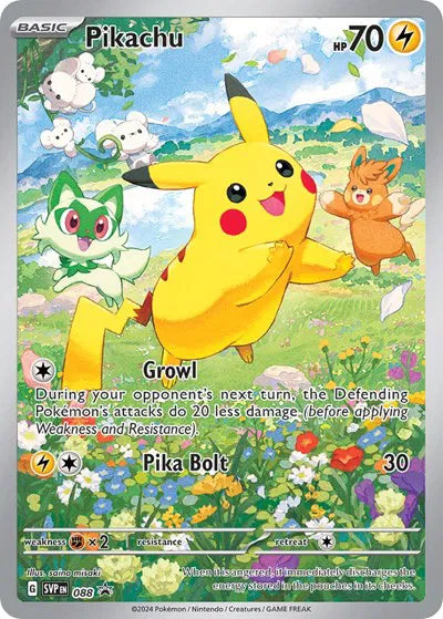 Pikachu - Scarlet & Violet Promo - 088